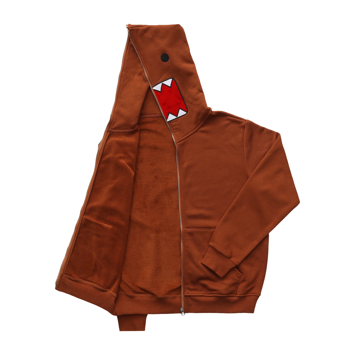 Domo Full Zip-Up Face Hoodie