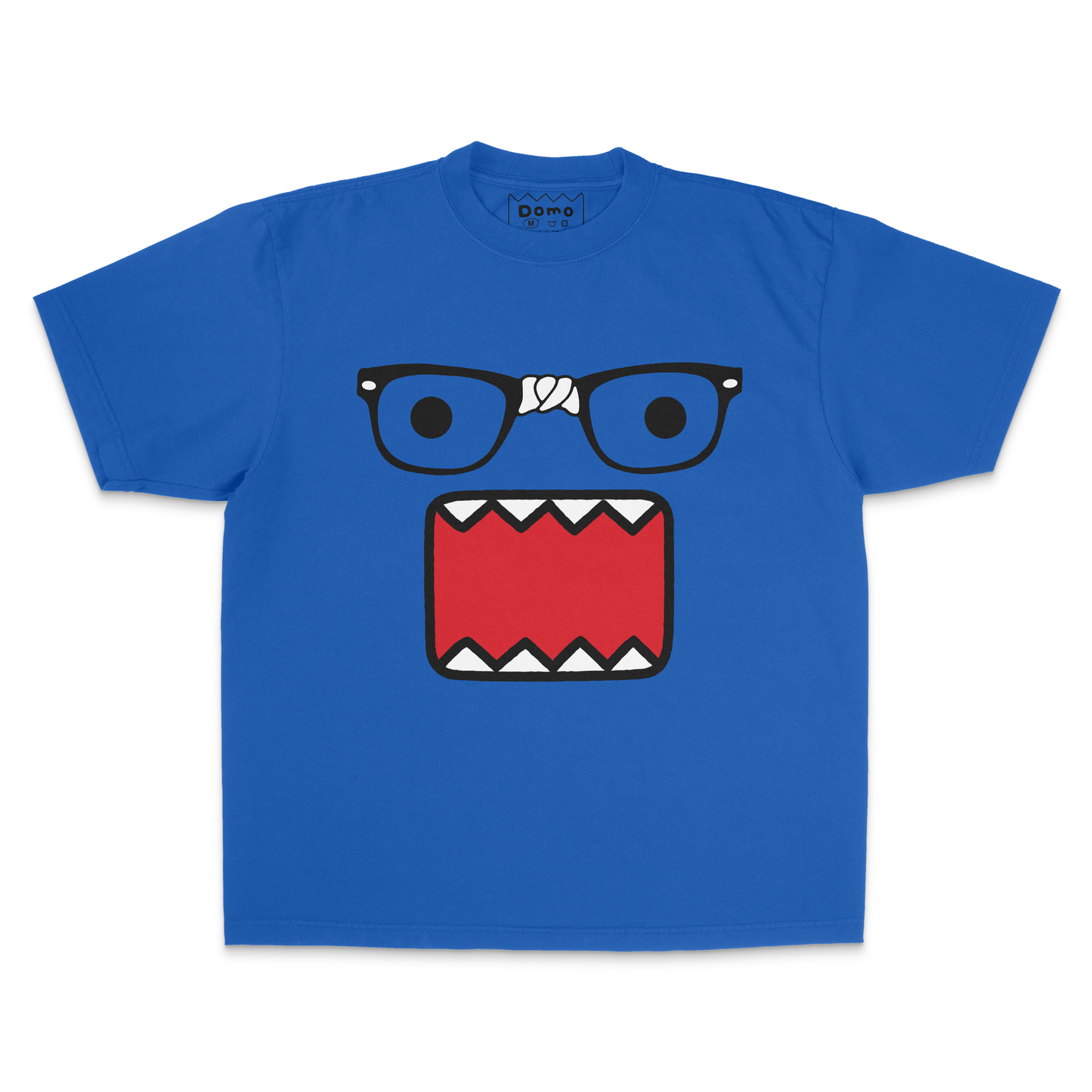 Blue Nerd Glasses Tee