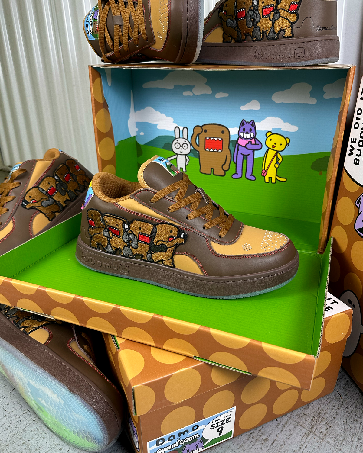 THE FIRST OFFICIAL DOMO SHOE