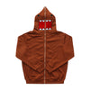 Domo Full Zip-Up Face Hoodie
