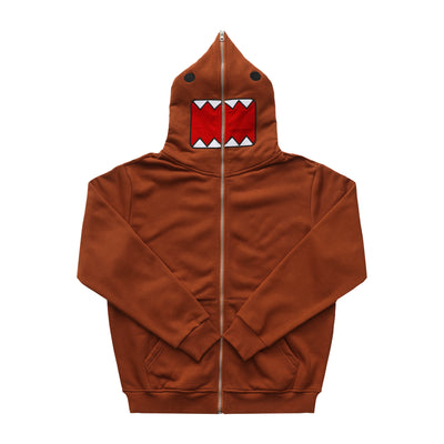 Domo Full Zip-Up Face Hoodie