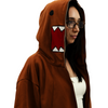 Domo Full Zip-Up Face Hoodie