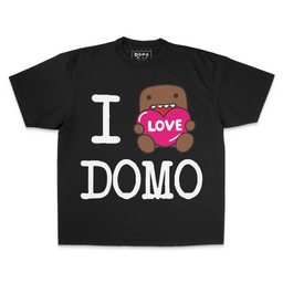 I Heart Domo Tee (Black)