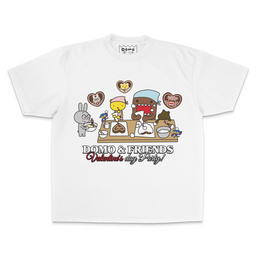 Domo & Friends Valentines Tee (White)