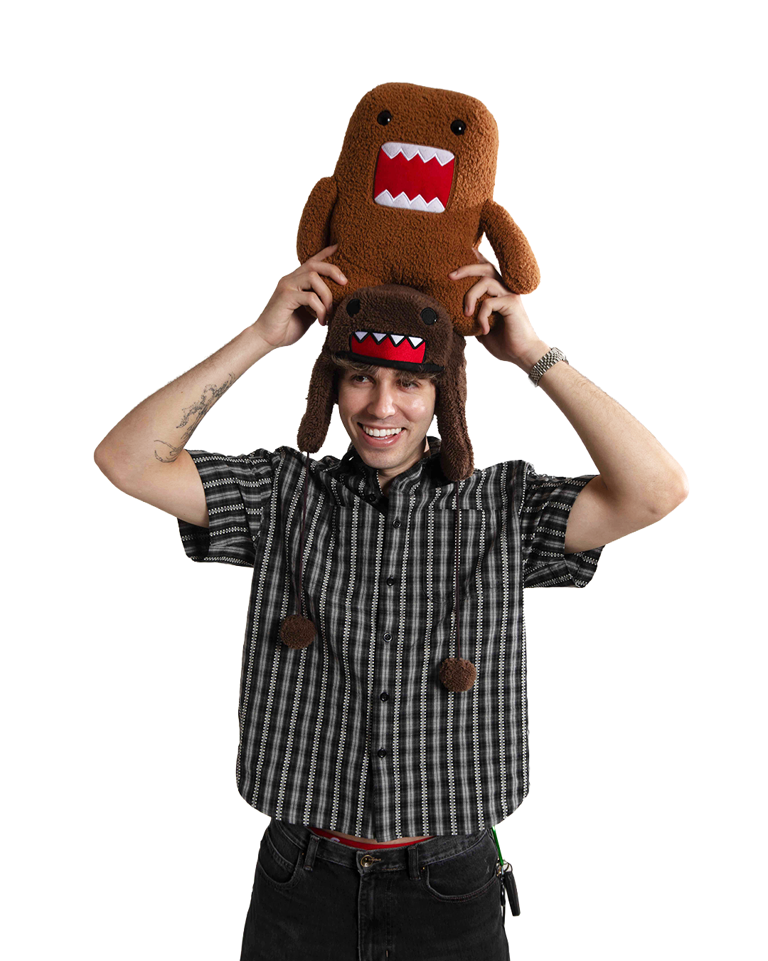 The Big Brown 12" Domo Plushie