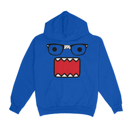 Blue Nerd Glasses Hoodie
