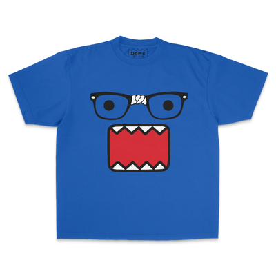 Blue Nerd Glasses Tee